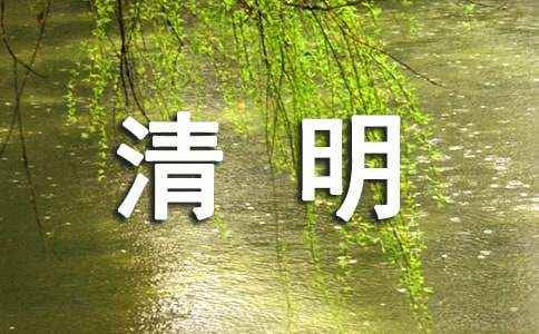 清明有感作文