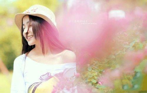 幸福如春花般怒放